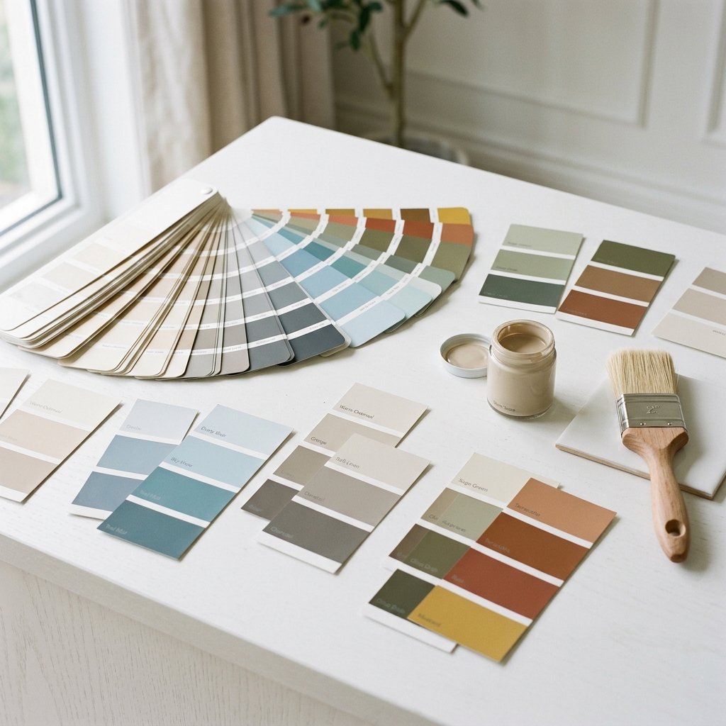 ألوان مودرن لجدار